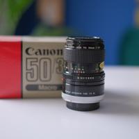 Canon FD 50 mm 3.5 Macro