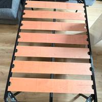 rete 1 piazza e 1/2 doghe in legno 