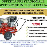 Motocompressore airmec teb 22/680 ho