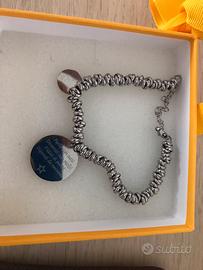 Braccialetto acciaio a rondelle