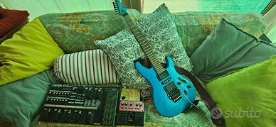 Ibanez S570B + Boss GT-8 + Boss RC-20XL 🎸🔥