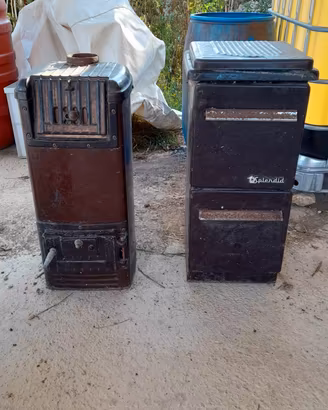 stufe a legna vintage