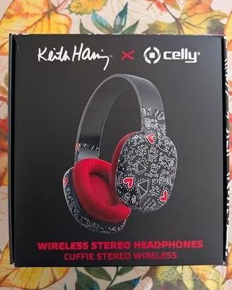 Cuffie Stereo Wireless Keith Haring x Celly
