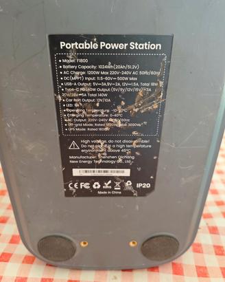 Power station Fossibot f1800