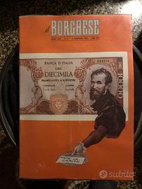 Lotto 2 riviste IL BORGHESE (1970-1974)