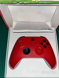 Controller Xbox Pulse Red originale con scatola