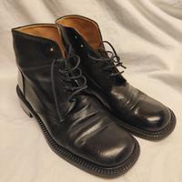 Scarpe Stivaletti Stringati Pollini Unisex Pelle