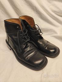 Scarpe Stivaletti Stringati Pollini Unisex Pelle