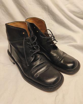 Scarpe Stivaletti Stringati Pollini Unisex Pelle