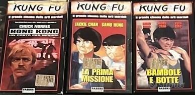 VHS - collezione Titoli Kung Fu