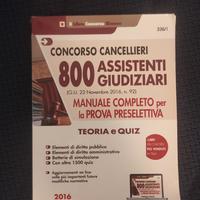 Concorso Cancellieri 800 assistenti giudiziari