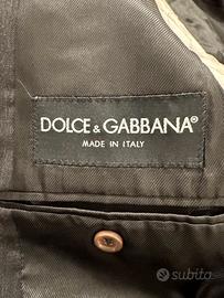 Vestito uomo Dolce  & Gabbana originale tg 46
