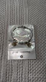 Bracciale nuovo in acciaio inox