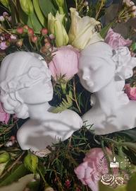 Busto Decorativo Dama o Dea in Polvere Ceramica