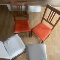 Sedie in legno stile liberty