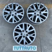Cerchi in lega Renault Megane Coupe 2014 16pollici