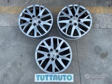 Cerchi in lega Renault Megane Coupe 2014 16pollici