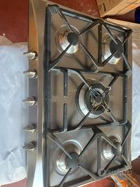 Piano cottura gas+forno temoventilato da incasso