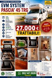 camper 🚐 EVM SYSTEM PASCIA' 45 TRG