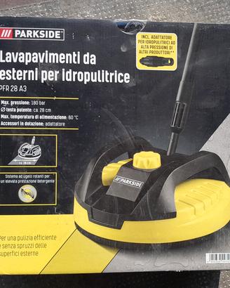 Lavapavimenti da esterno per idropulitrice 