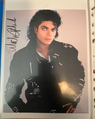 Autografo Michael Jackson con certificato