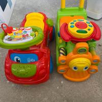 Macchina e treno calvalcabili