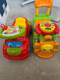 Macchina e treno calvalcabili