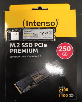 Ssd Intenso premium PCIe 250gb