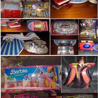 Blocco rari giochi giocatoli scatole console 80 90