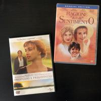 DVD "Orgoglio e Pregiudizio""Ragione e Sentimento"