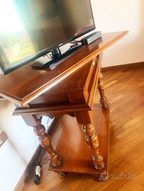 Mobile tv piano doppio bididrezionale Arte Povera