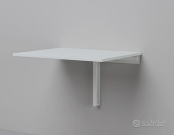 2 x IKEA NORBERG Tavolo a ribalta, bianco -  74x60