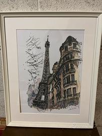 Stampe varie Parigi con cornice