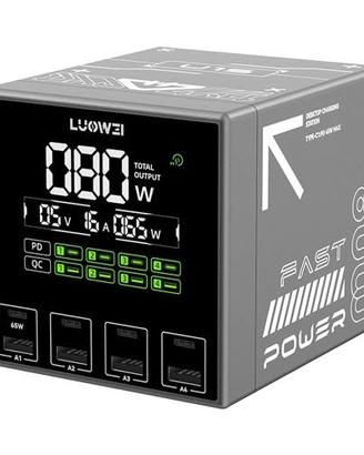 CARICABATTERIE DA BANCO LUOWEI LW-U1S CON 8 PORTE