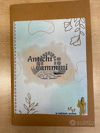 Quaderno del pellegrino cammino credenziale timbri