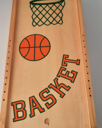 Gioco di basket in legno