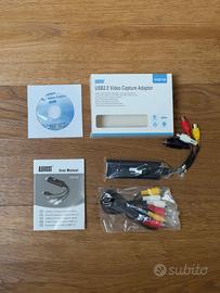 Dispositivo per acquisizioni video da VHS via USB