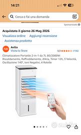Condizionatore portatile nuovo