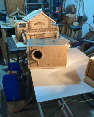 Casette uccelli/pappagalli