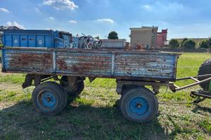 Rimorchio agricolo 2 assi Gazzi da 35q