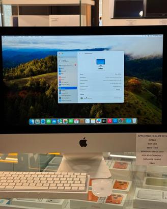 Apple iMac 21.5 LATE 2015 - i5 - 8/ 512GB
