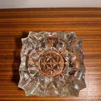 Posacenere Vintage anni '70 in Vetro