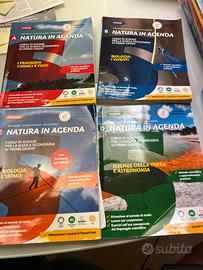Libri scuola media - Natura in agenda volume A-BCD