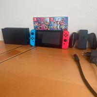 Nintendo Switch Bundle| Smash Bros| SchedaSD 256gb
