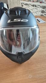 casco LS2 davanti Black tag.M