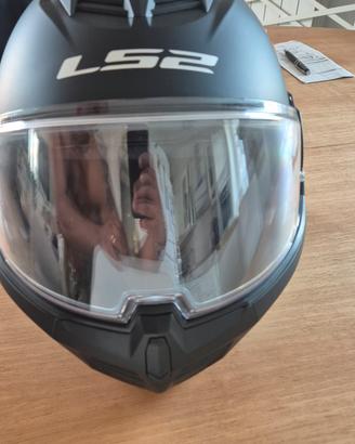 casco LS2 davanti Black tag.M