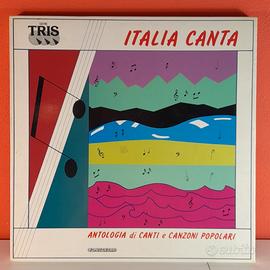 Cofanetto 3 dischi vinile Italia Canta Italiana 80