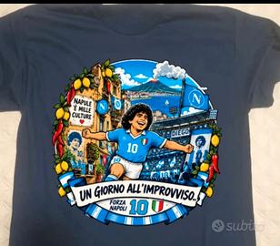 Maglia Napoli Maradona Calcio Pibe