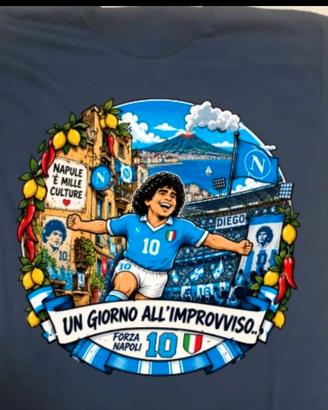 Maglia Napoli Maradona Calcio Pibe