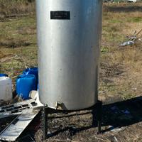 Cisterna acciaio inox 700lt